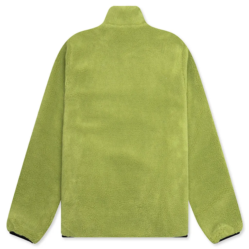 Sherpa Reversible Jacket - Moss Green