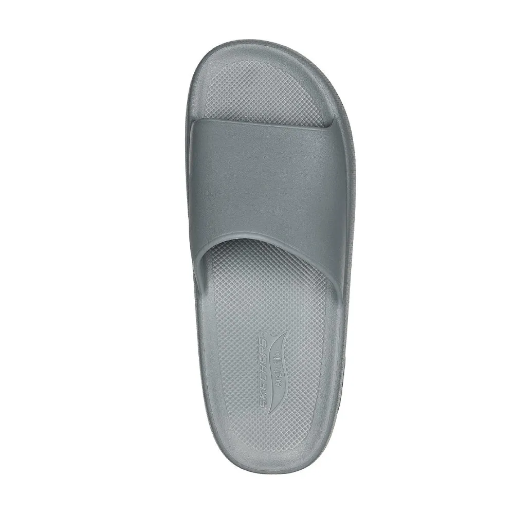 SKECHERS Men's Arch Fit Horizon Slippers (Charcoal)