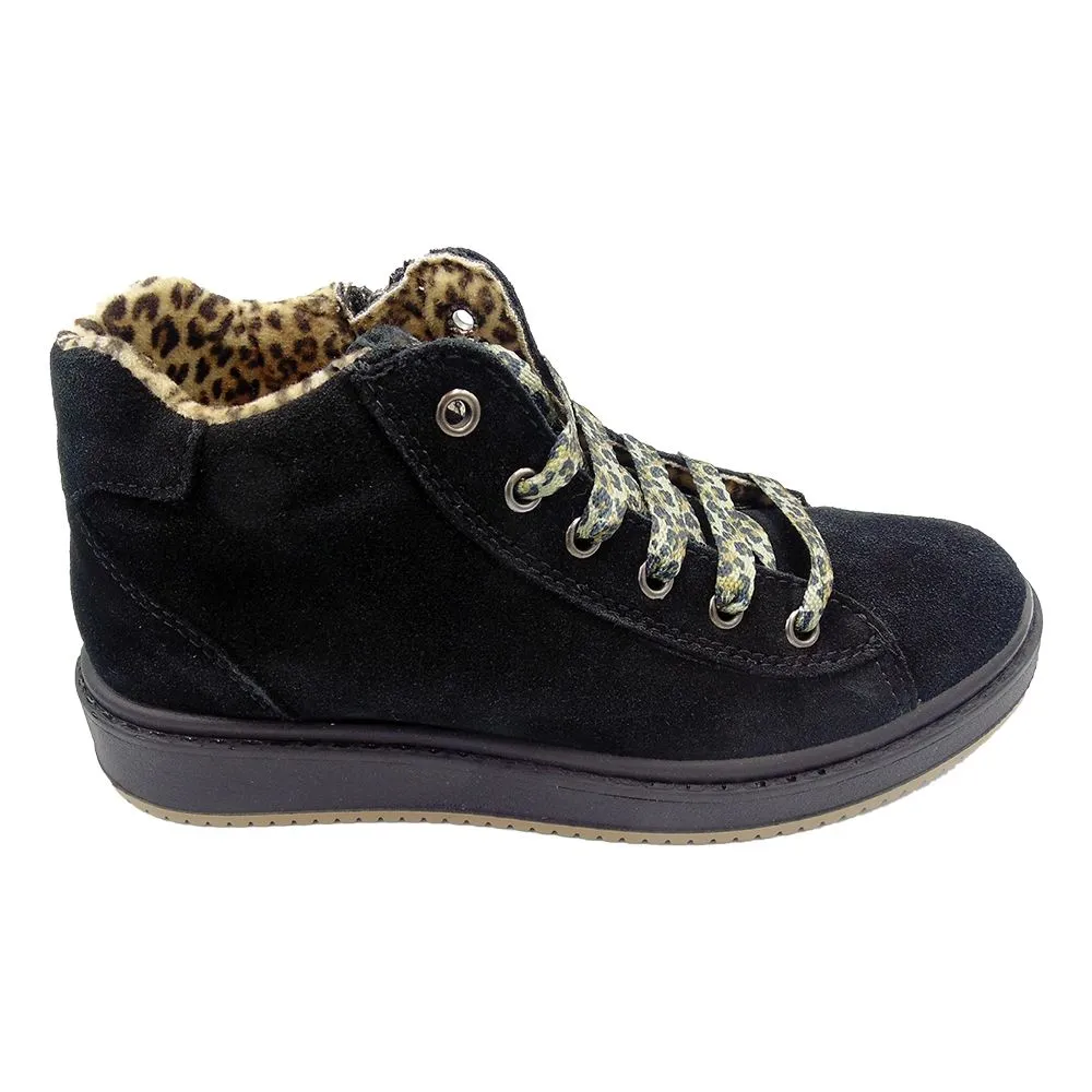 SNEAKER ALTA PRIMIGI BAMBINA NERO 8377900