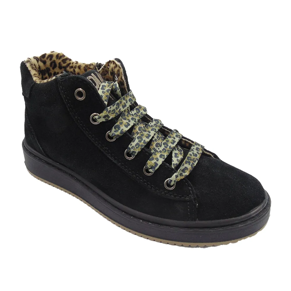 SNEAKER ALTA PRIMIGI BAMBINA NERO 8377900