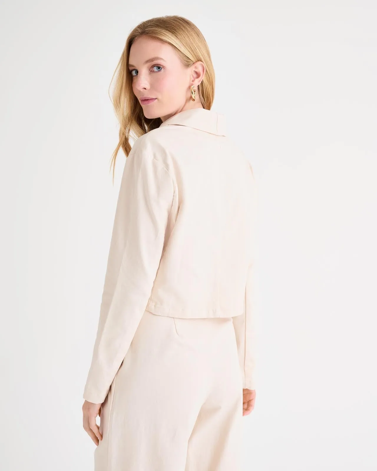 Splendid x Rachelove Cropped Blazer