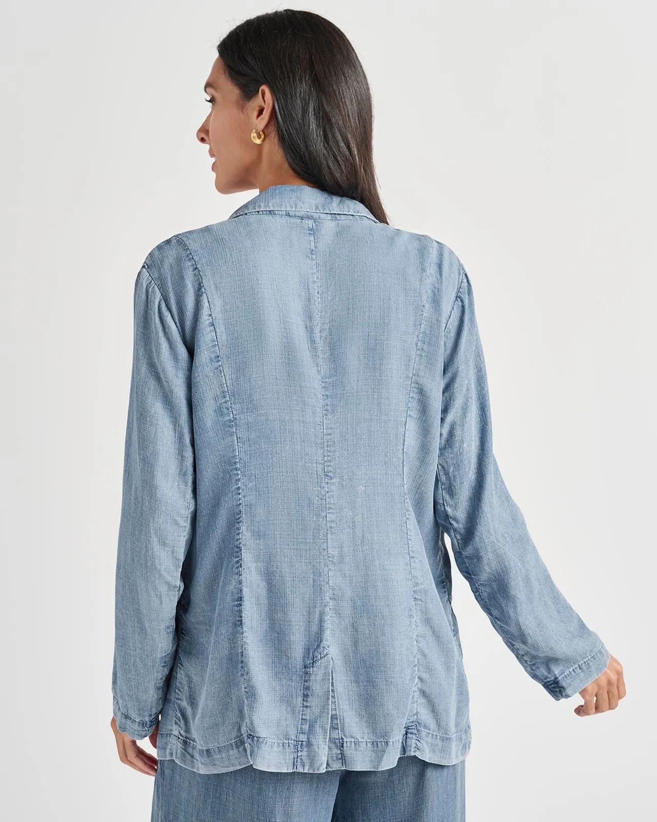 Stella Chambray Blazer