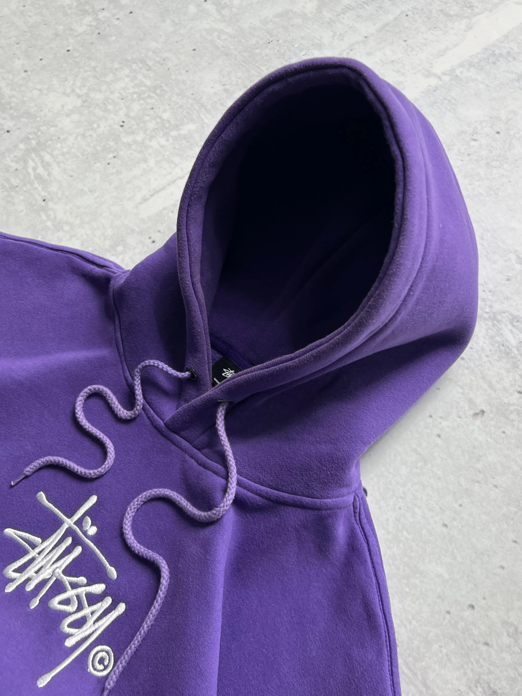 Stussy Embroidered heavyweight Pullover Hoodie (L)