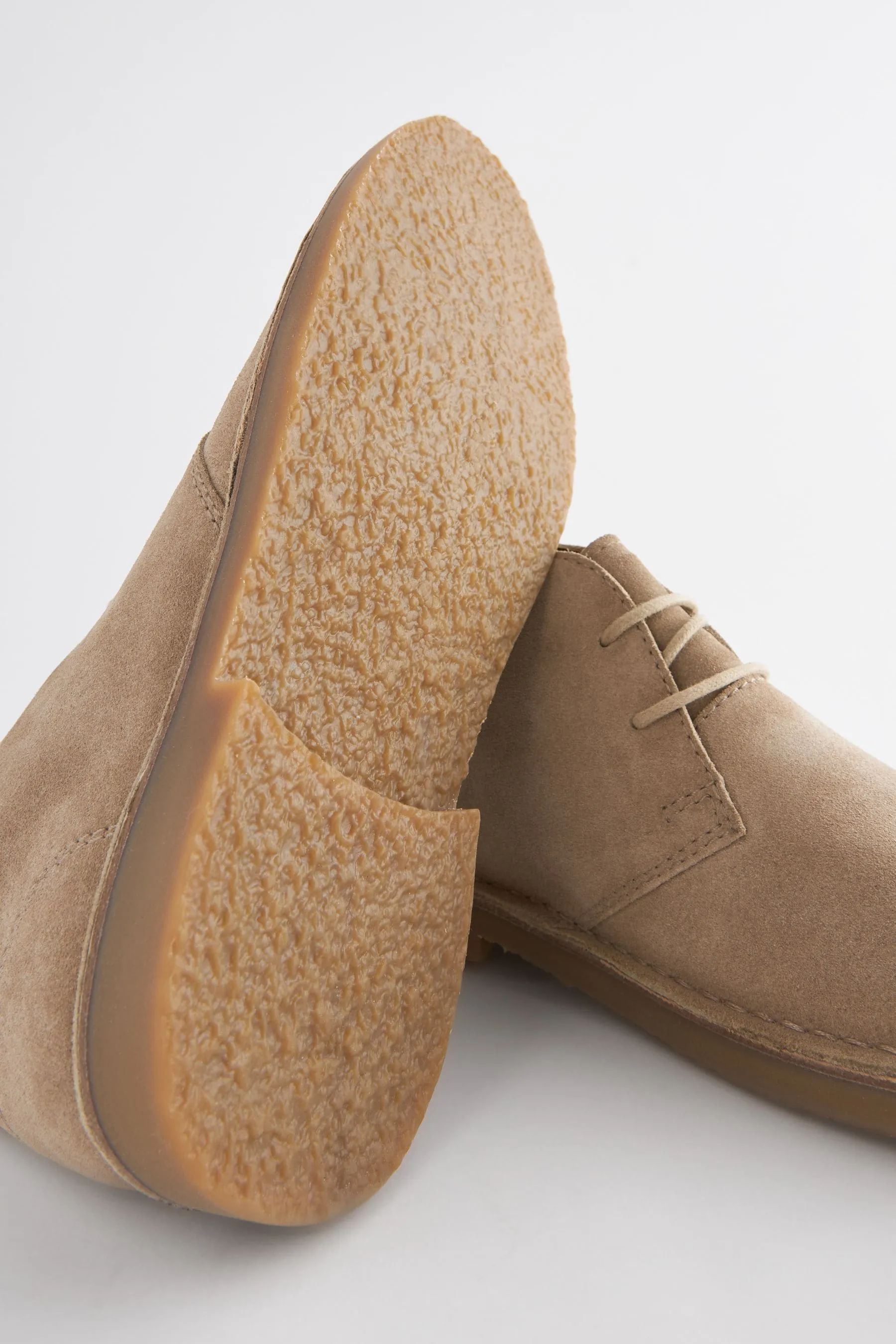 Taupe Brown Desert Boots