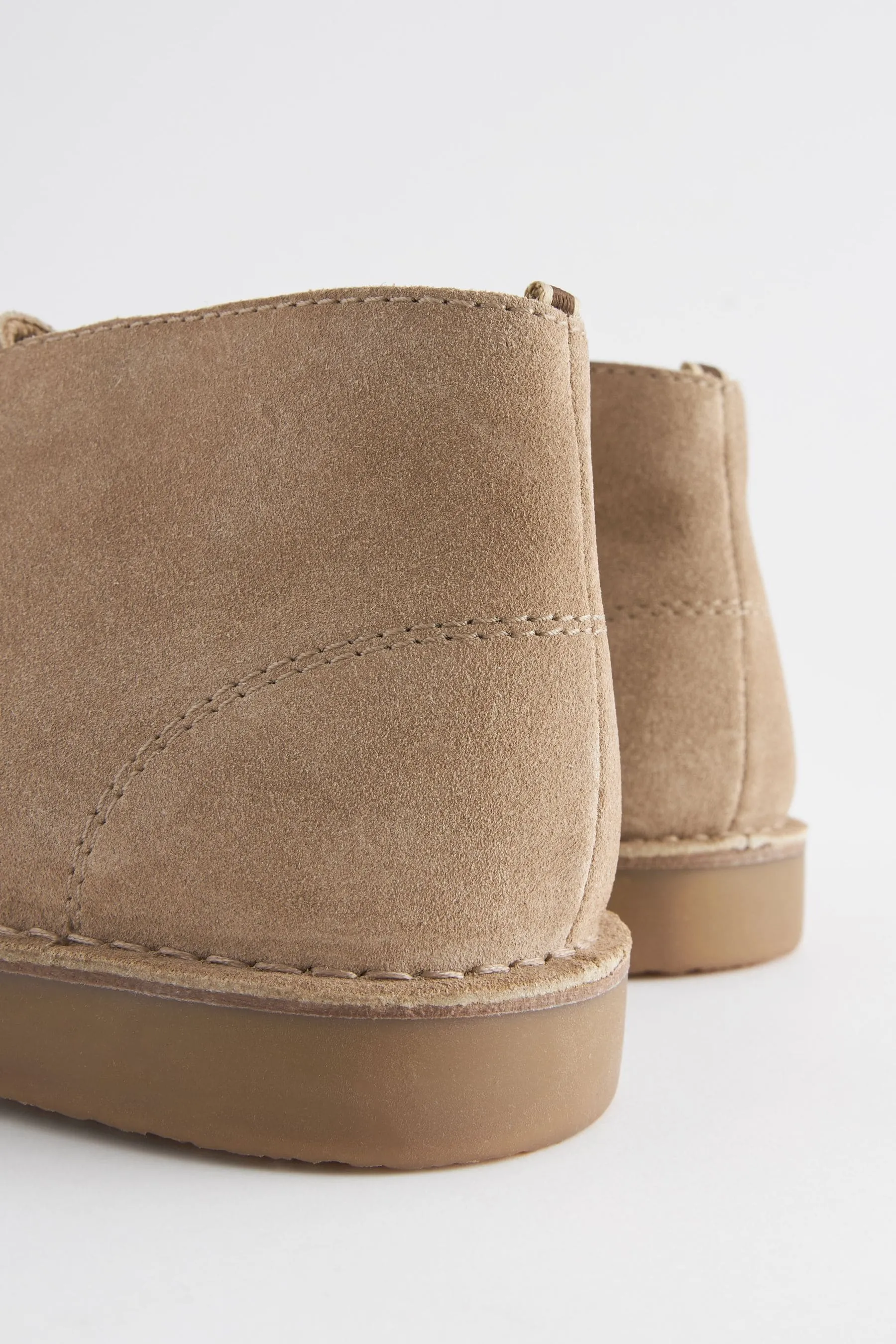 Taupe Brown Desert Boots