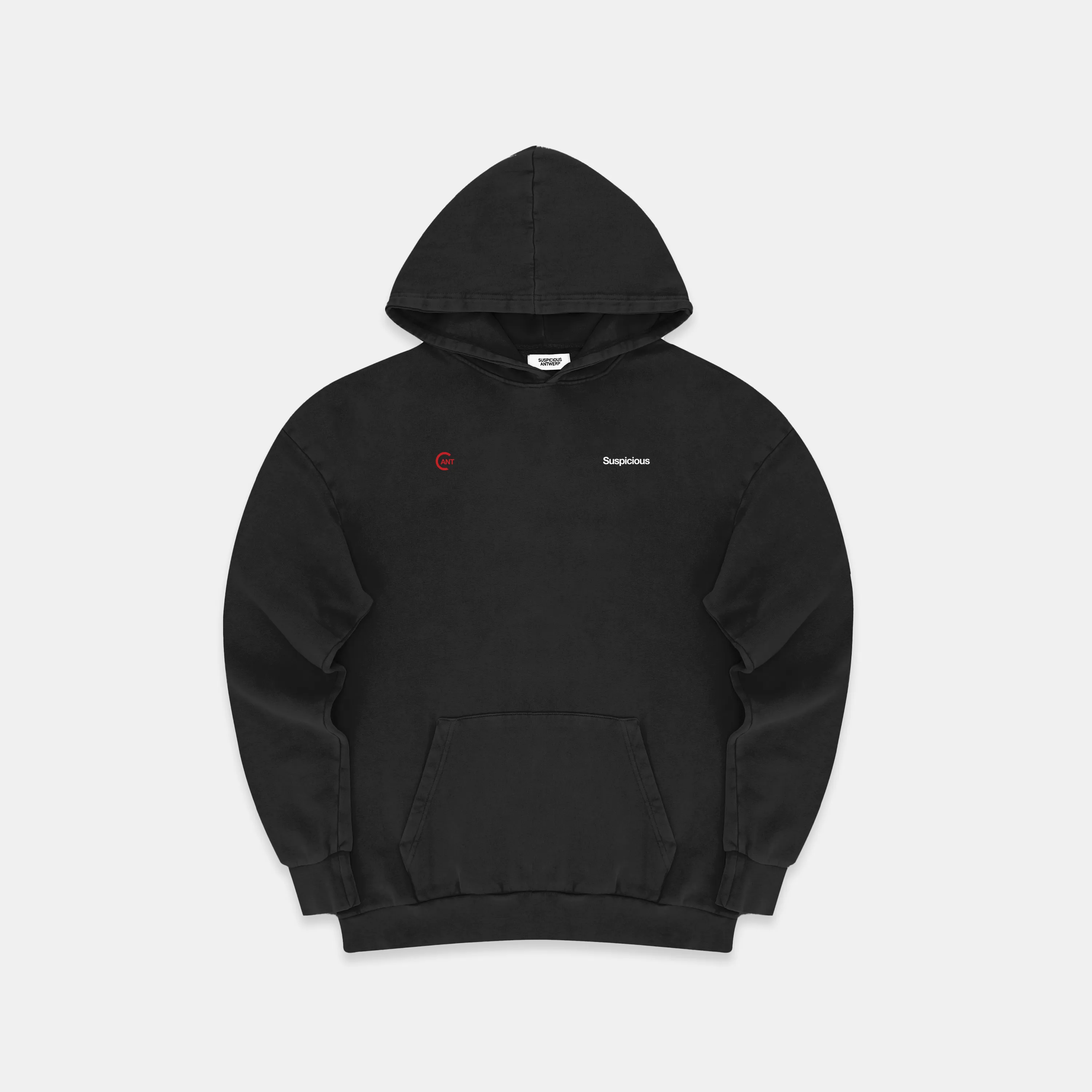 The Antwerp City I Hoodie - Black