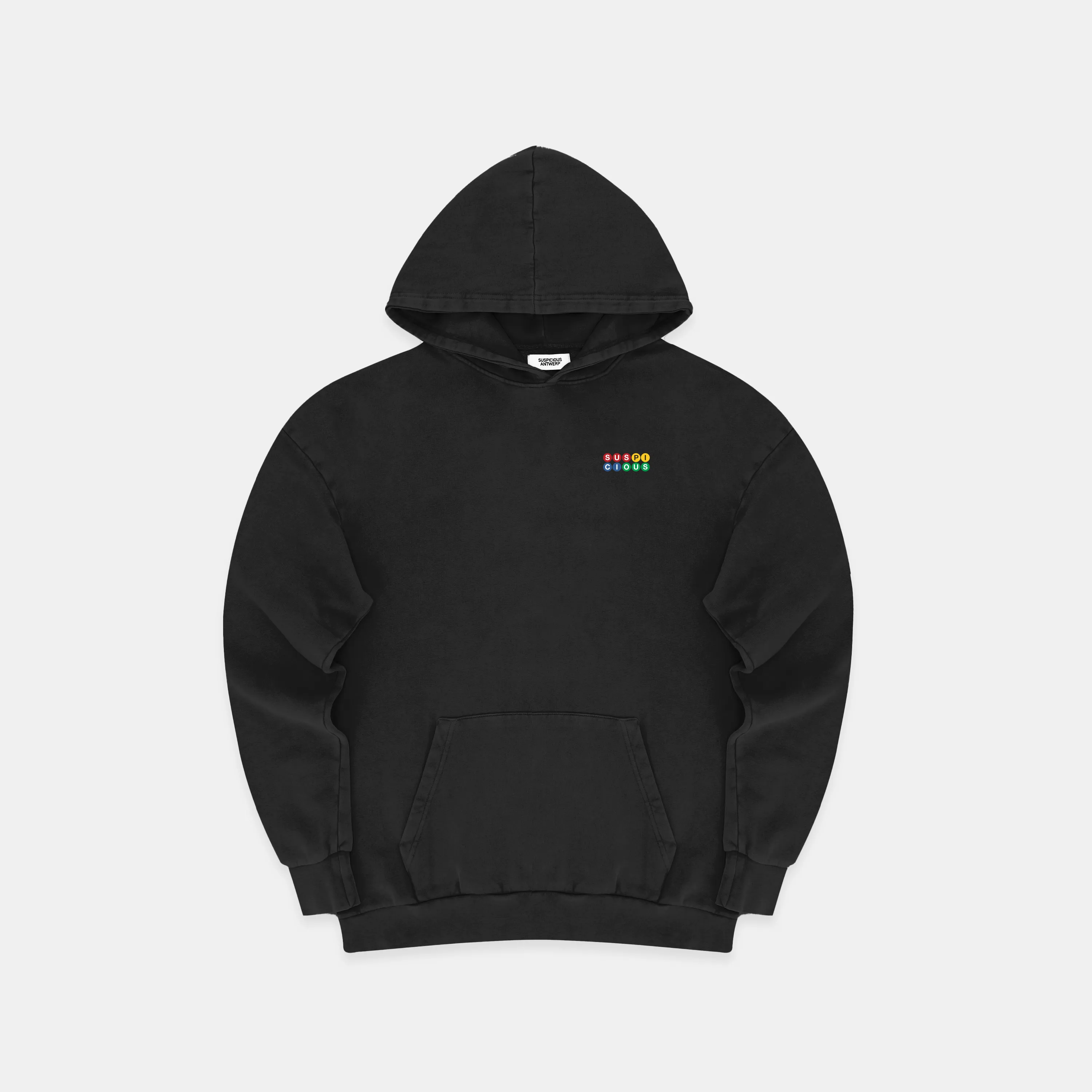 The Antwerp City II Hoodie - Black