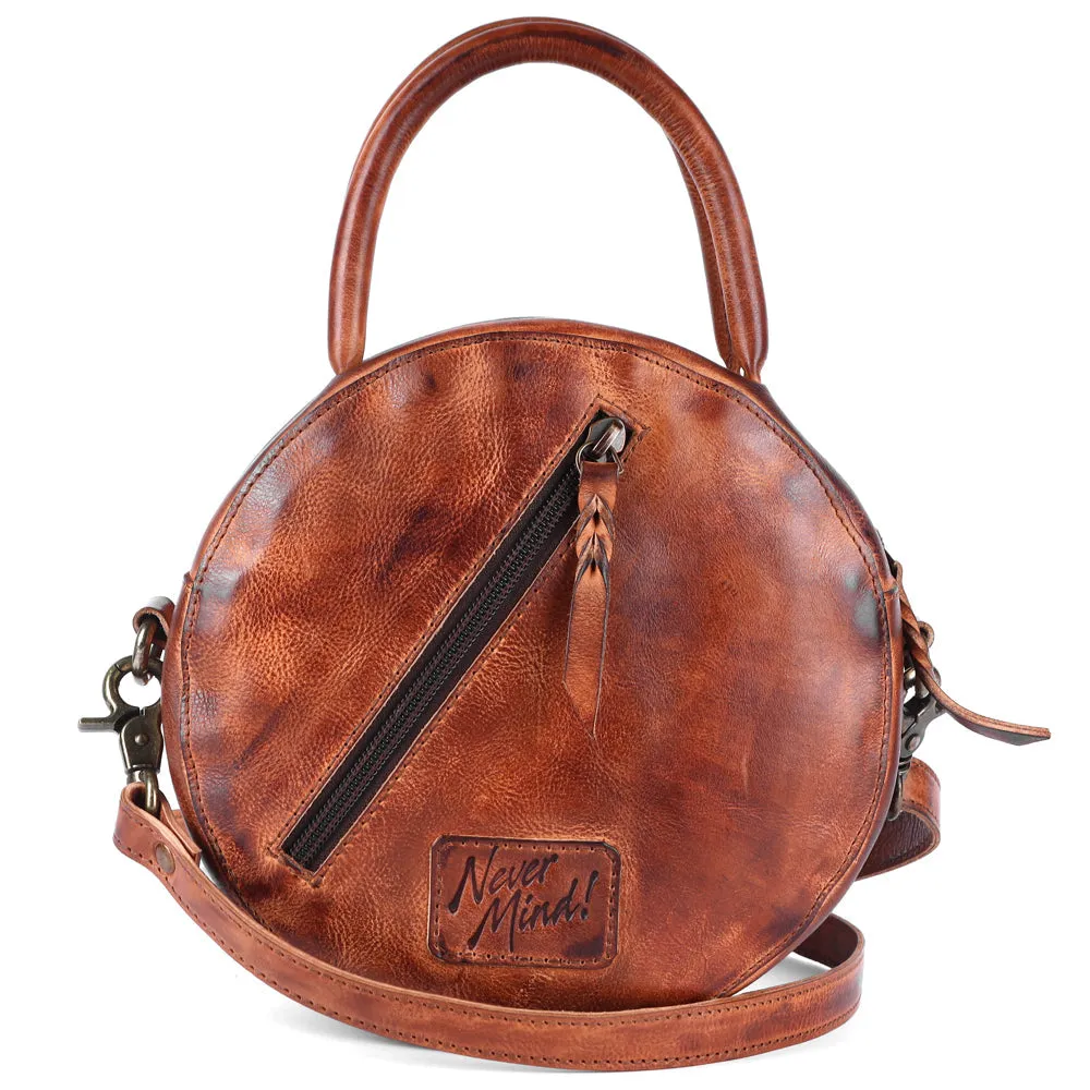 The Circle Leather Small Sling Bag