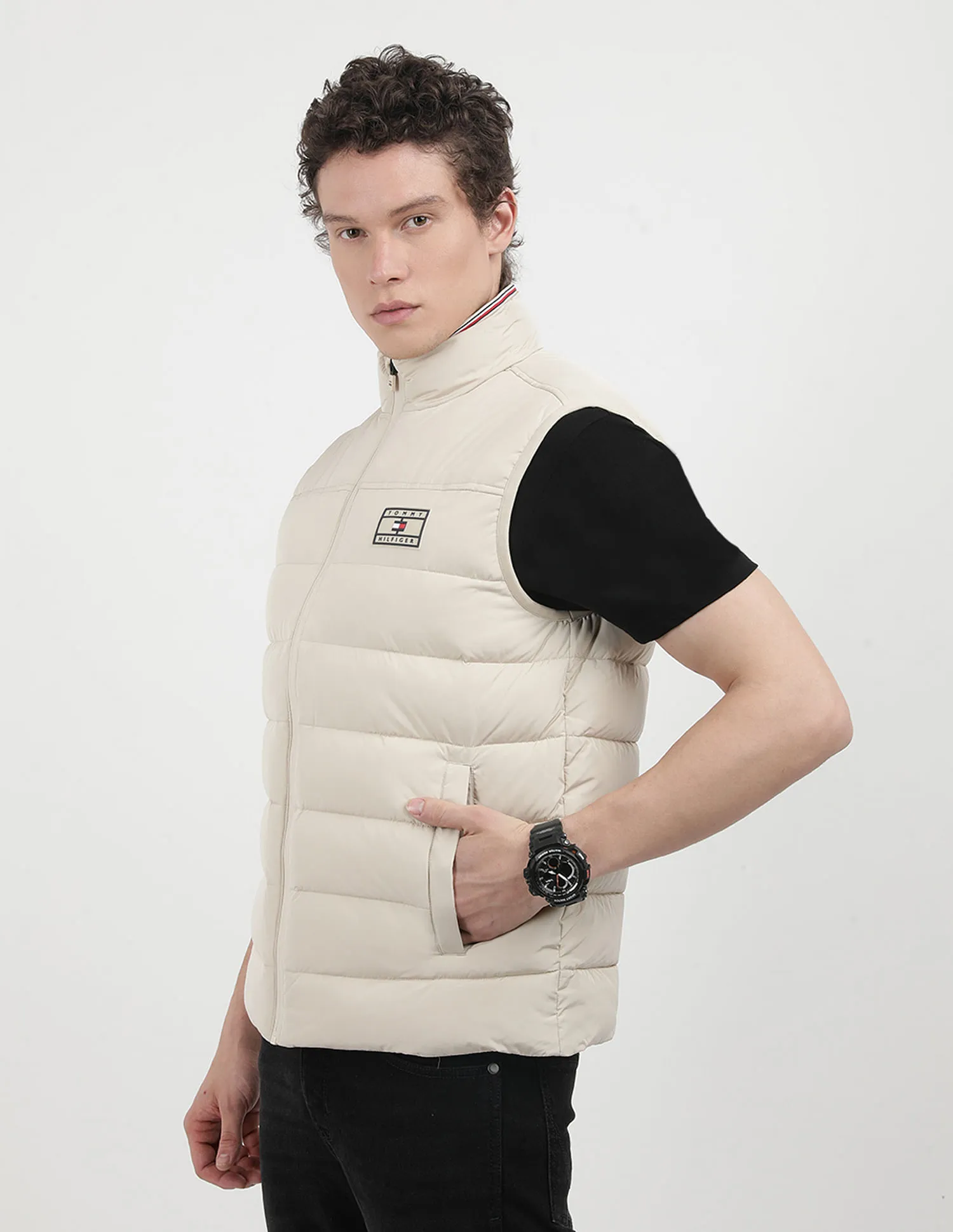 Tommy Hilfiger Badge Padded Gilet Jacket