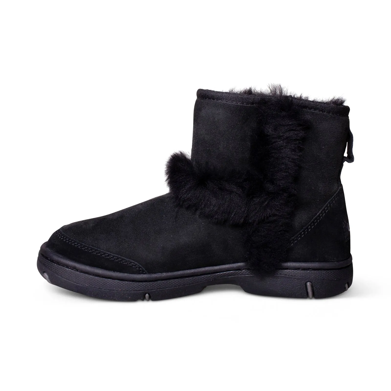 UGG Sunburst Mini Black Boots - Women's