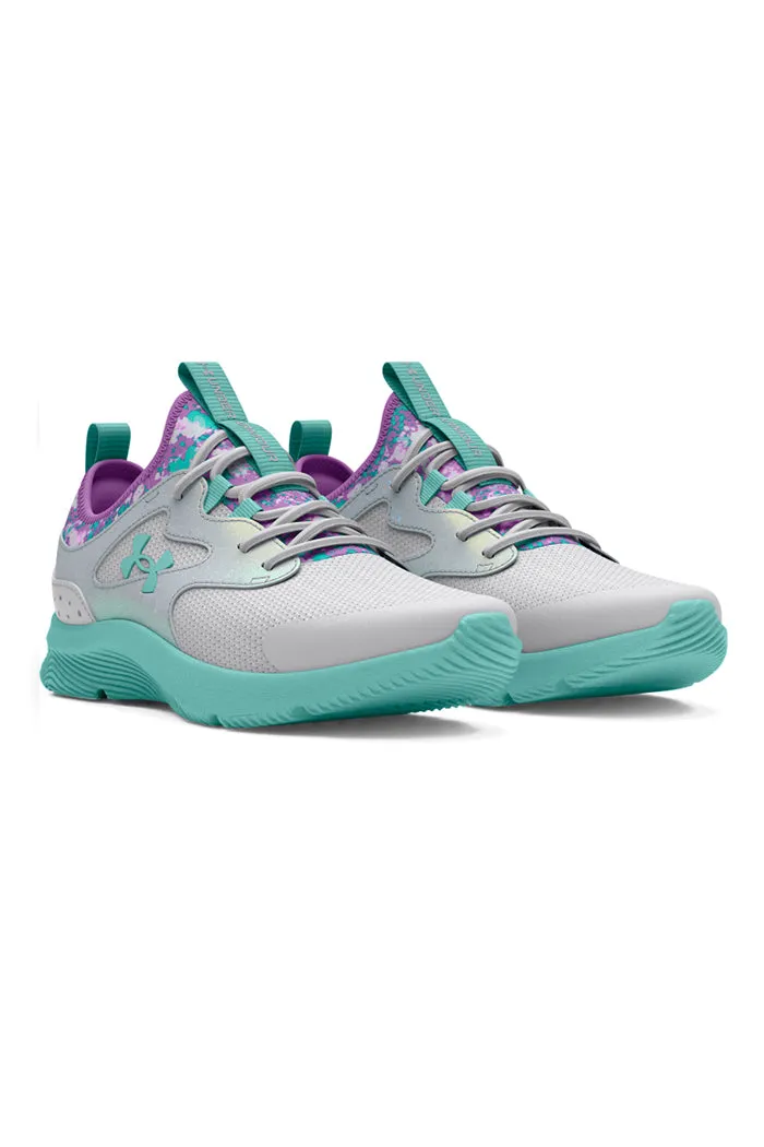 Under Armour Girls' Pre-School UA Infinity 2.0 AL Printed Running Shoes