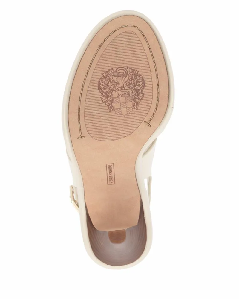 Vince Camuto FRINNAS CREAMY WHITE/COW DERBY