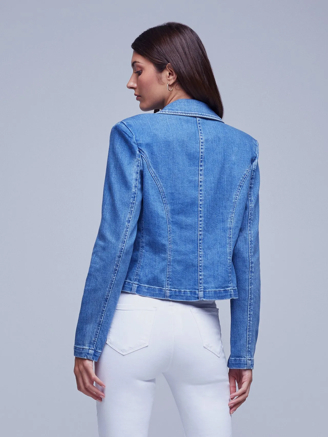 Wayne Denim Blazer