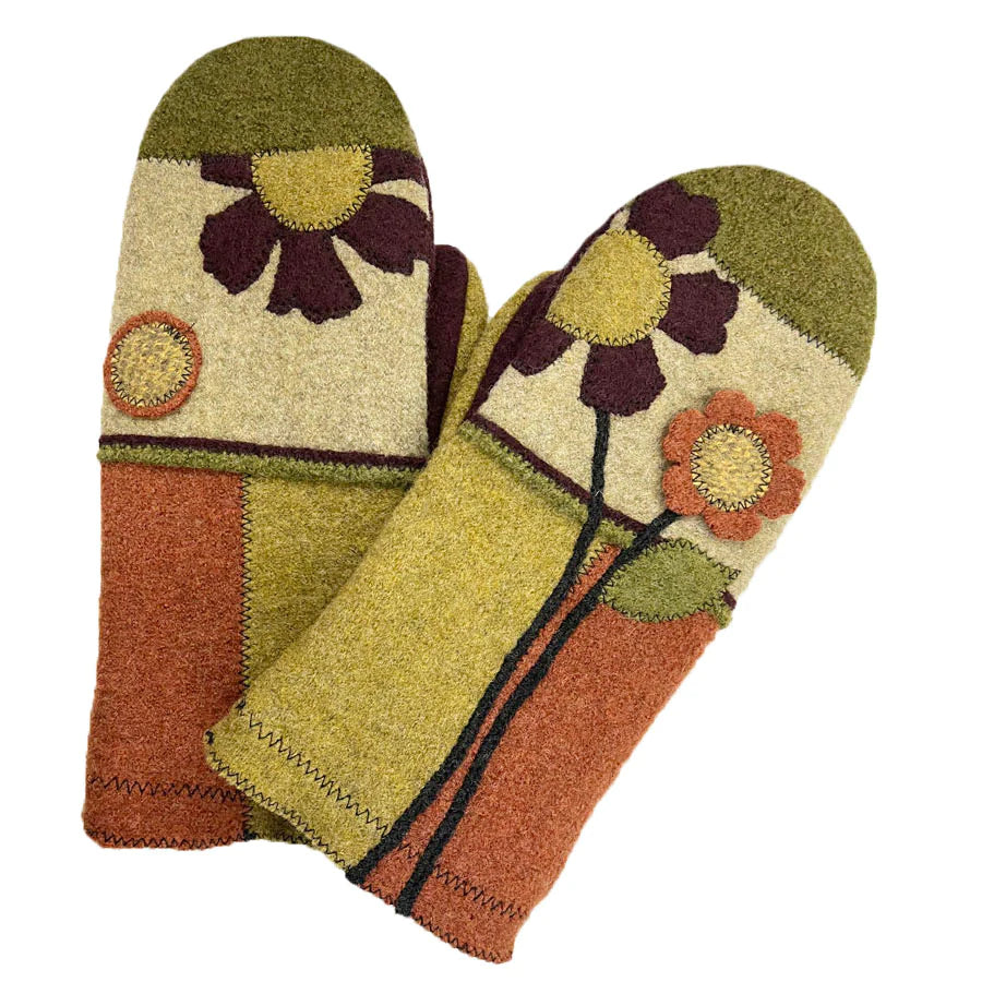 Woolflower - 100% Wool Mittens (Assorted Designs)