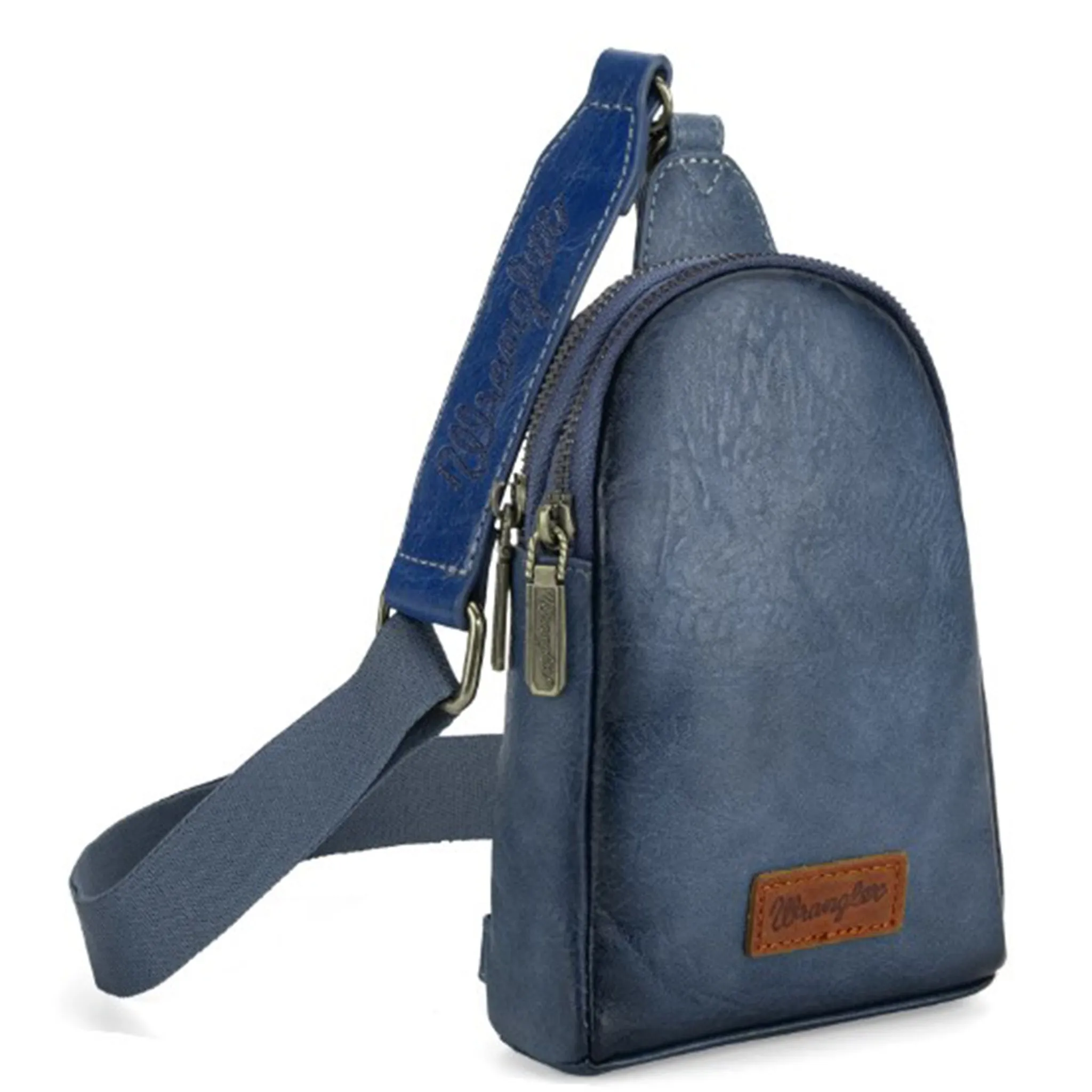 Wrangler Navy Crossbody Sling Bag