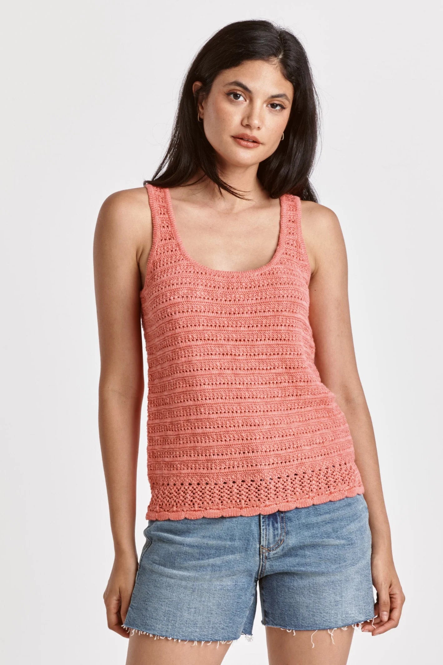 Yalinda Scoop Neck Tank