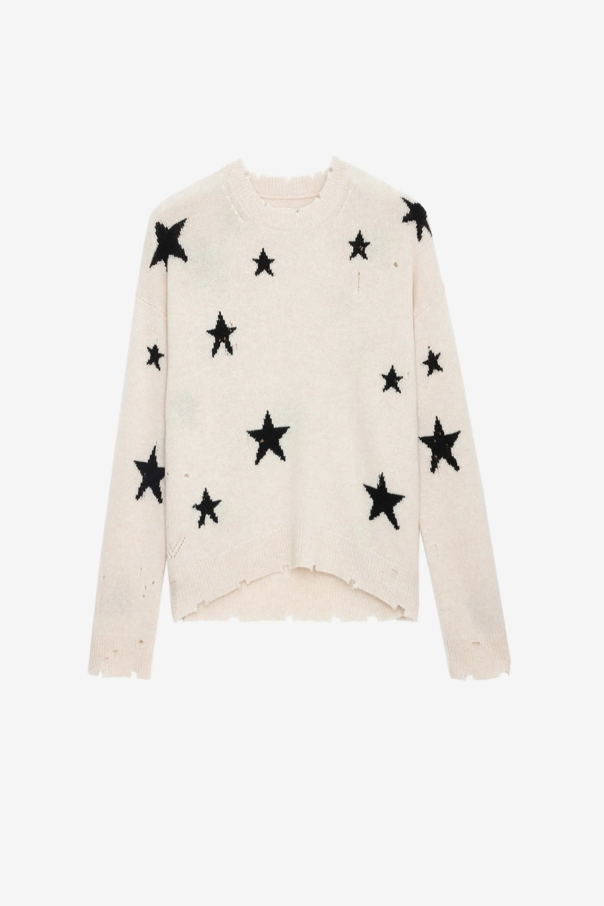 Zadig & Voltaire Markus Stars Destroy Cashmere Sweater